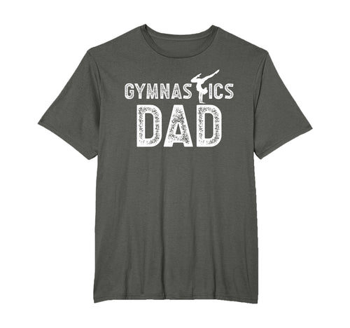 Gymnastics Dad Gymnast Dad Proud T-Shirt - Fun Novelty Design Unisex - T-Shirt, Sweatshirt, Hoodie