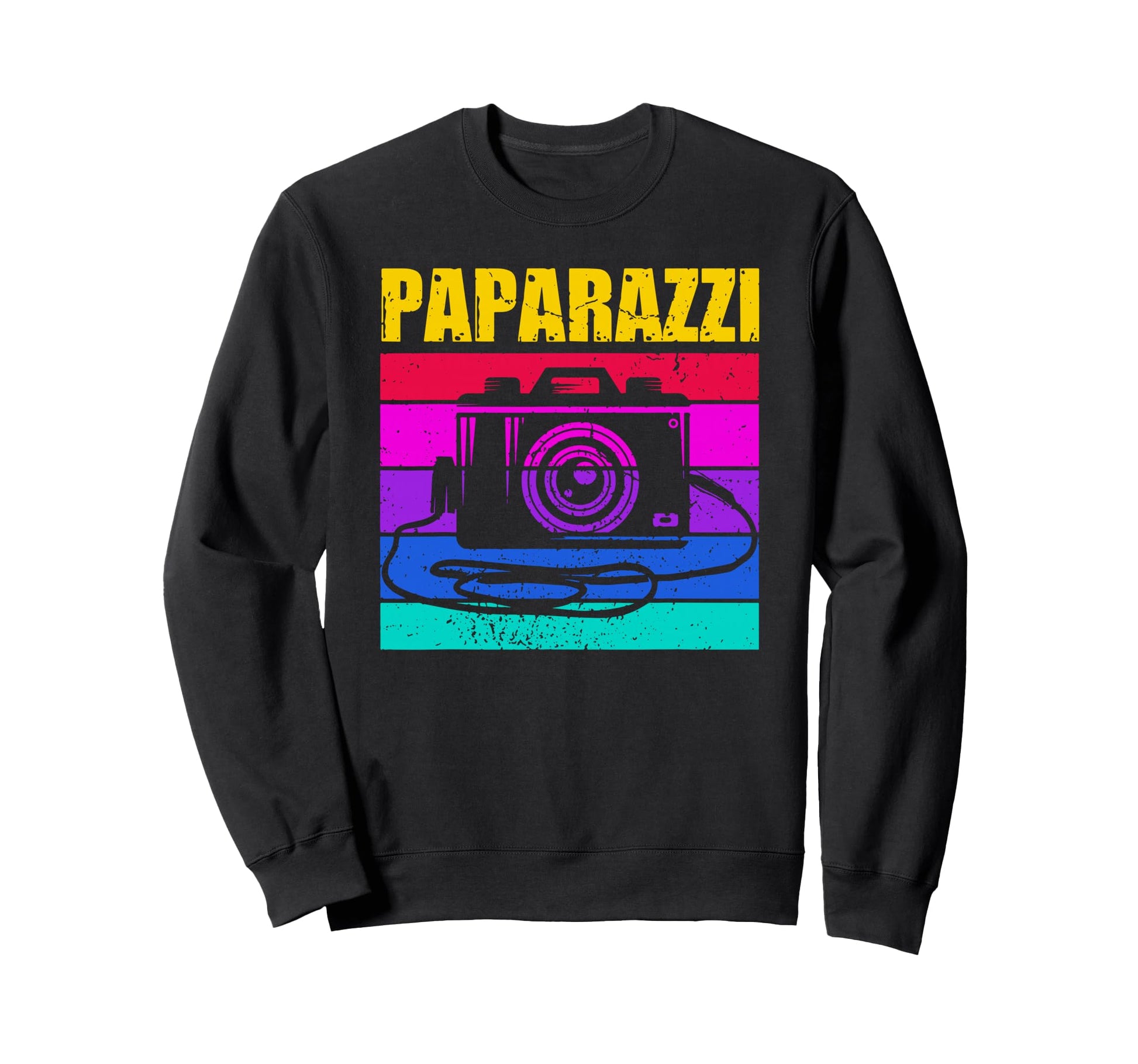 Paparazzi Camera Lover Photographer Sweatshirt - Trendy Graphic Men Women - T-Shirt, Sweatshirt, Hoodie