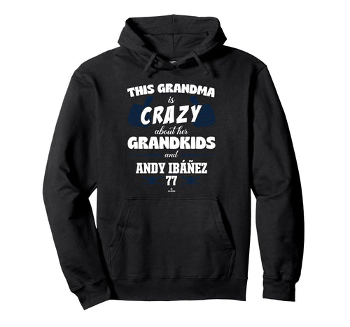 Grandma Crazy Andy Ib Ez Detroit Hoodie - Minimalist Print Men Women - T-Shirt, Sweatshirt, Hoodie