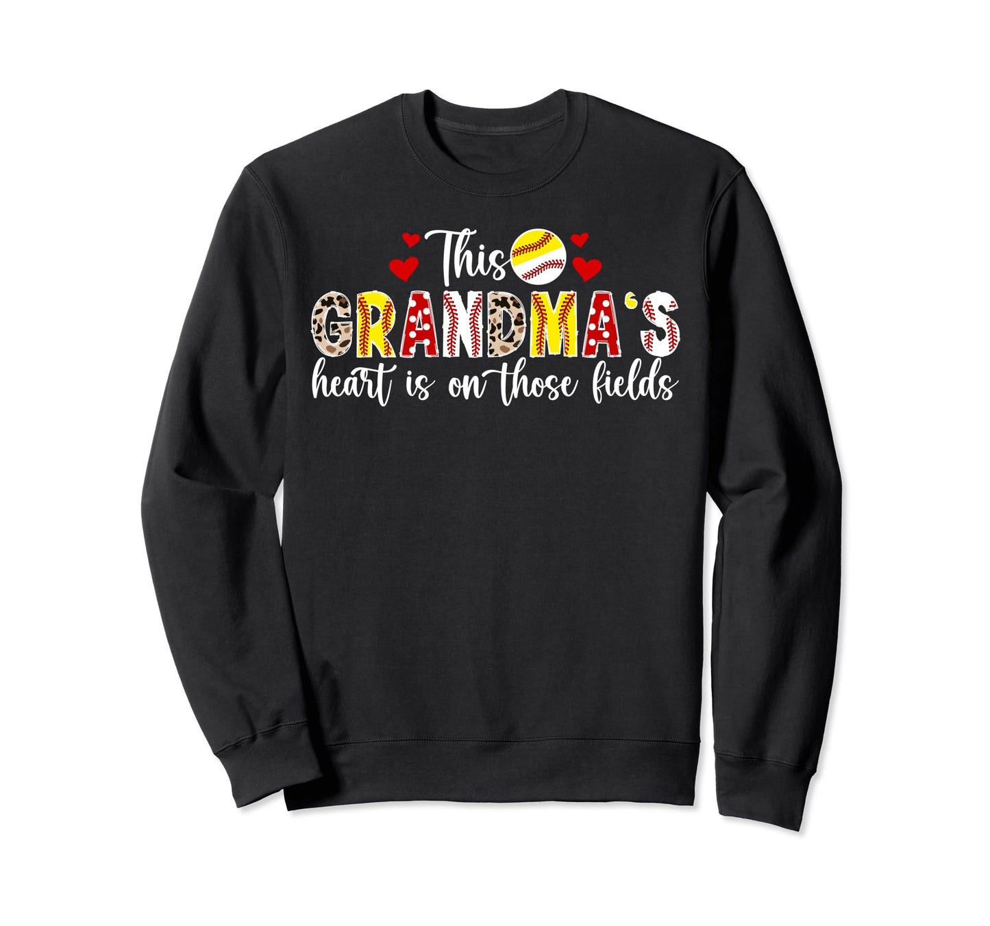 Those Fields Baseball Softball Sweatshirt - Fun Novelty Design for Adults - T-Shirt, Sweatshirt, Hoodie