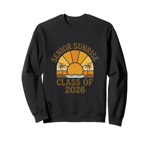 Senior Sunrise Class 2026 Boho Sweatshirt - Unique Graphic Men Women - T-Shirt, Sweatshirt, Hoodie