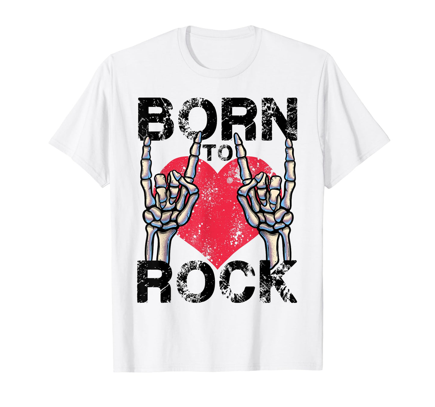 Born To Rock Lets Rock Rock Roll Rock T-Shirt - Novelty Apparel Men Women - T-Shirt, Sweatshirt, Hoodie