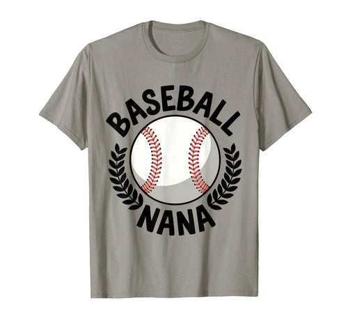 Baseball Nana Proud Grandma T-Shirt - Casual Everyday Wear Unisex - T-Shirt, Sweatshirt, Hoodie