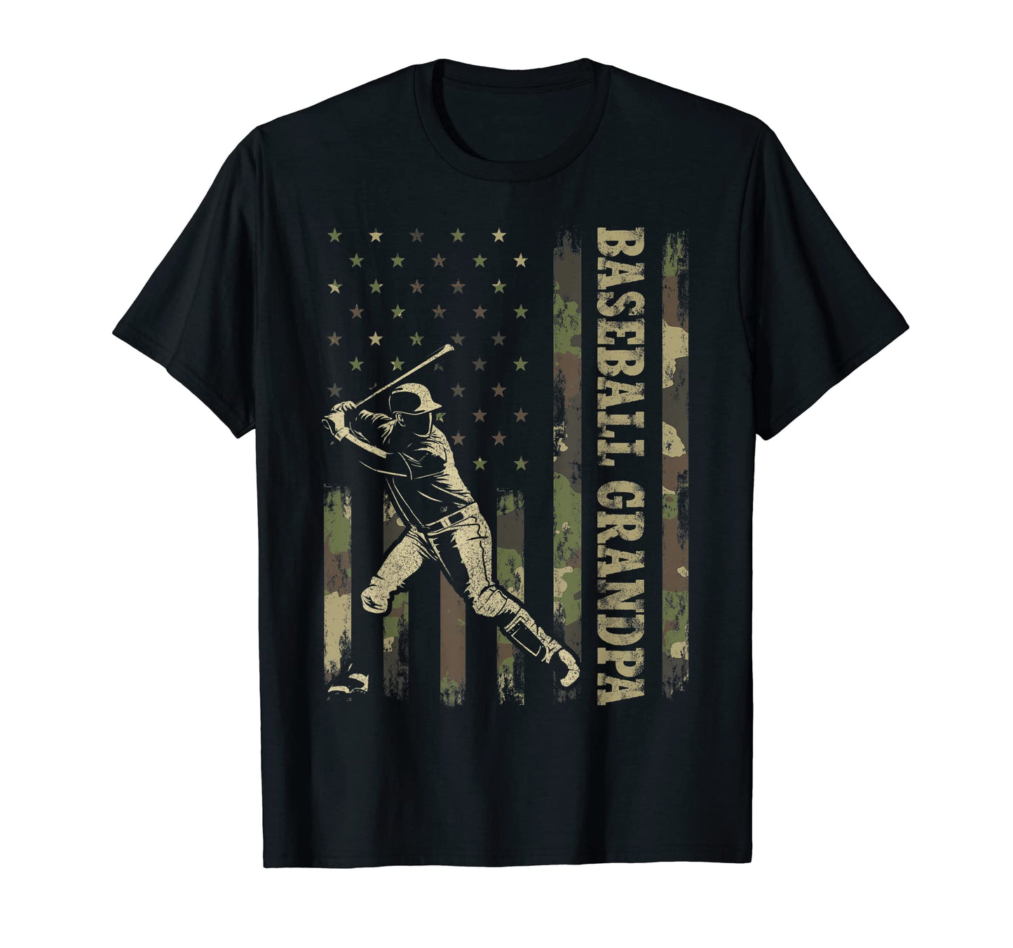Hitter Baseball Baseball Grandpa T-Shirt - Aesthetic Graphic for Adults - T-Shirt, Sweatshirt, Hoodie