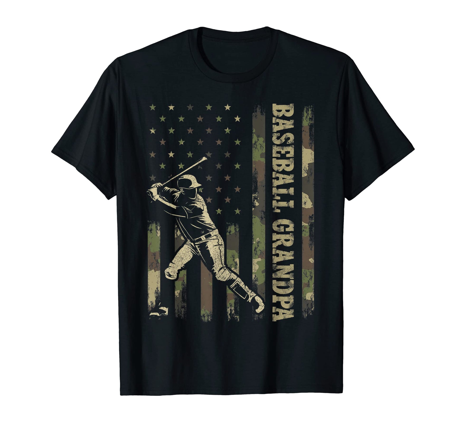 Hitter Baseball Baseball Grandpa T-Shirt - Aesthetic Graphic for Adults - T-Shirt, Sweatshirt, Hoodie