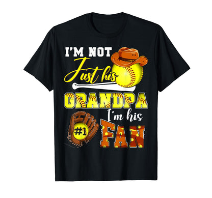 Im Not Just His Grandpa Im His Number T-Shirt - Custom Art Print Men Women - T-Shirt, Sweatshirt, Hoodie