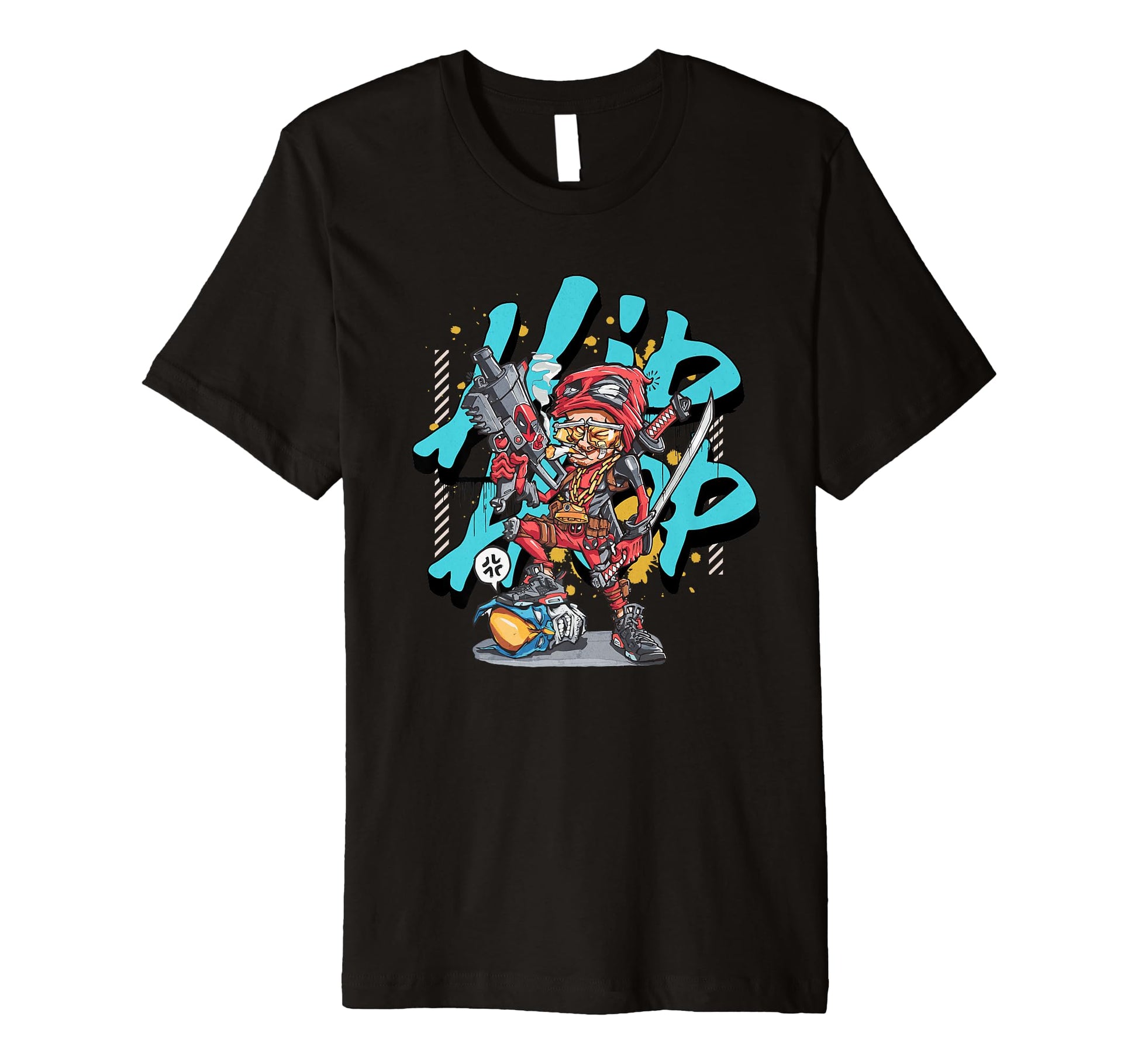 Graffiti Hip Hop Old School T-Shirt - Fun Novelty Design Men Women - T-Shirt, Sweatshirt, Hoodie