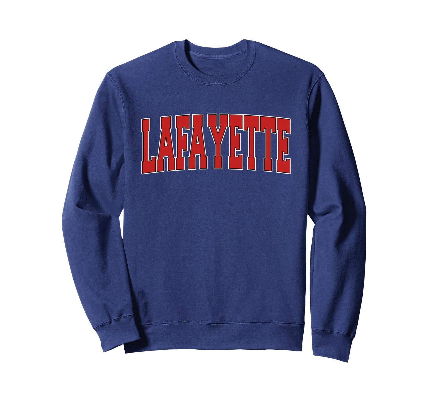 Lafayette La Louisiana Varsity Usa Sweatshirt - Minimalist Print Men Women - T-Shirt, Sweatshirt, Hoodie