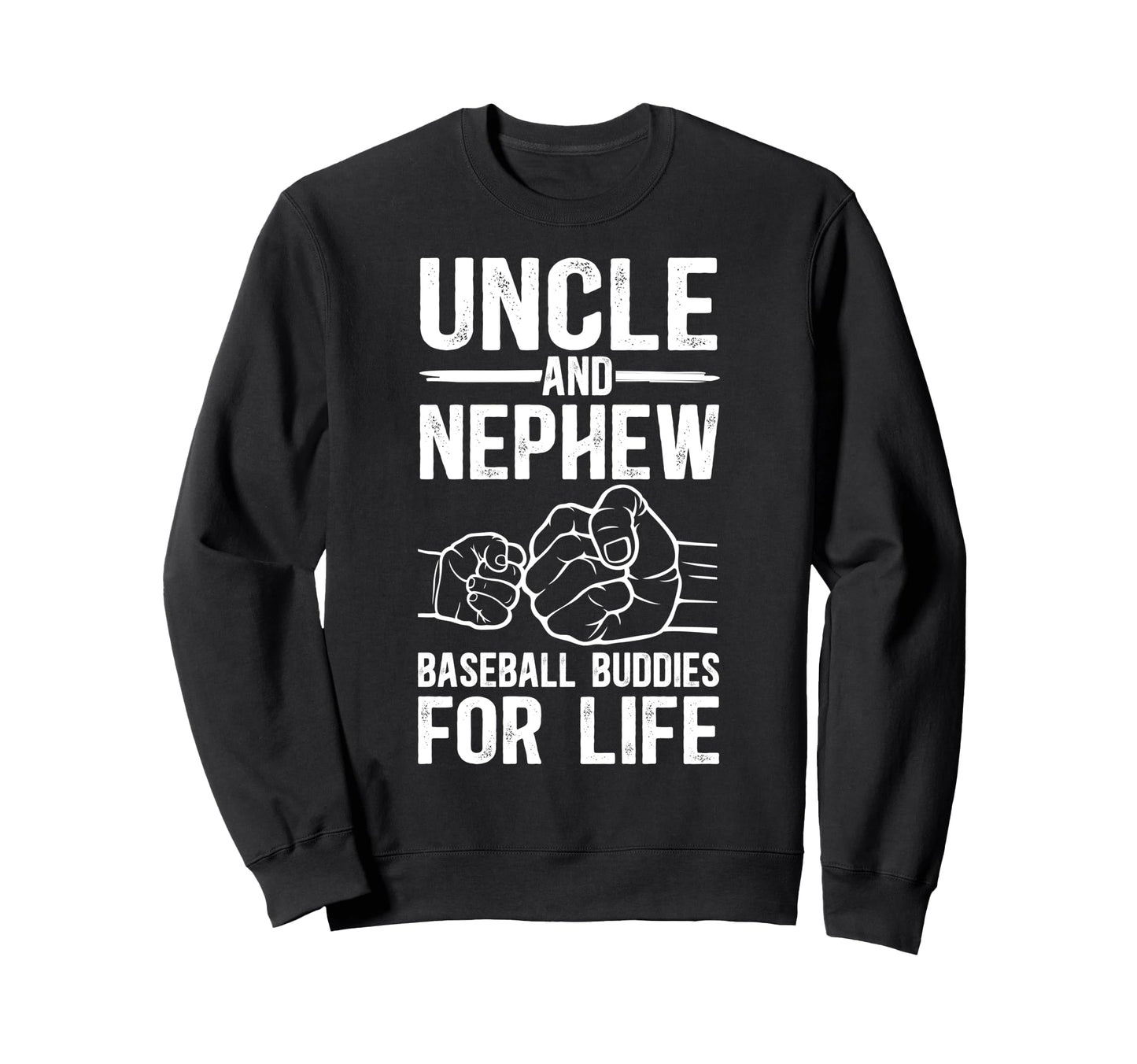 Baseball Uncle And Nephew Baseball Sweatshirt - Custom Art Print Men Women - T-Shirt, Sweatshirt, Hoodie