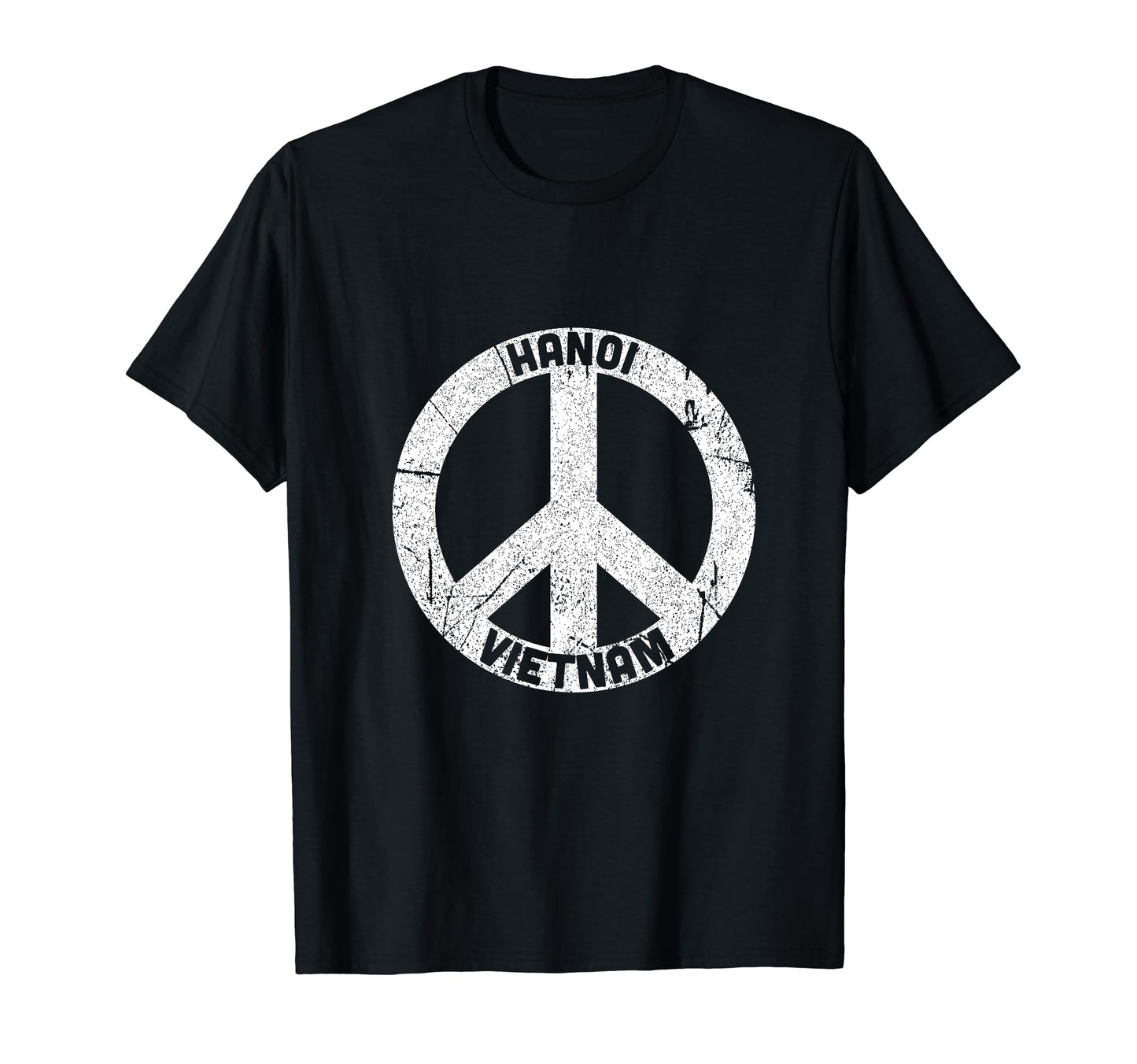 Love Peace From Hanoi Vietnam Home T-Shirt - Fun Novelty Design for Adults - T-Shirt, Sweatshirt, Hoodie