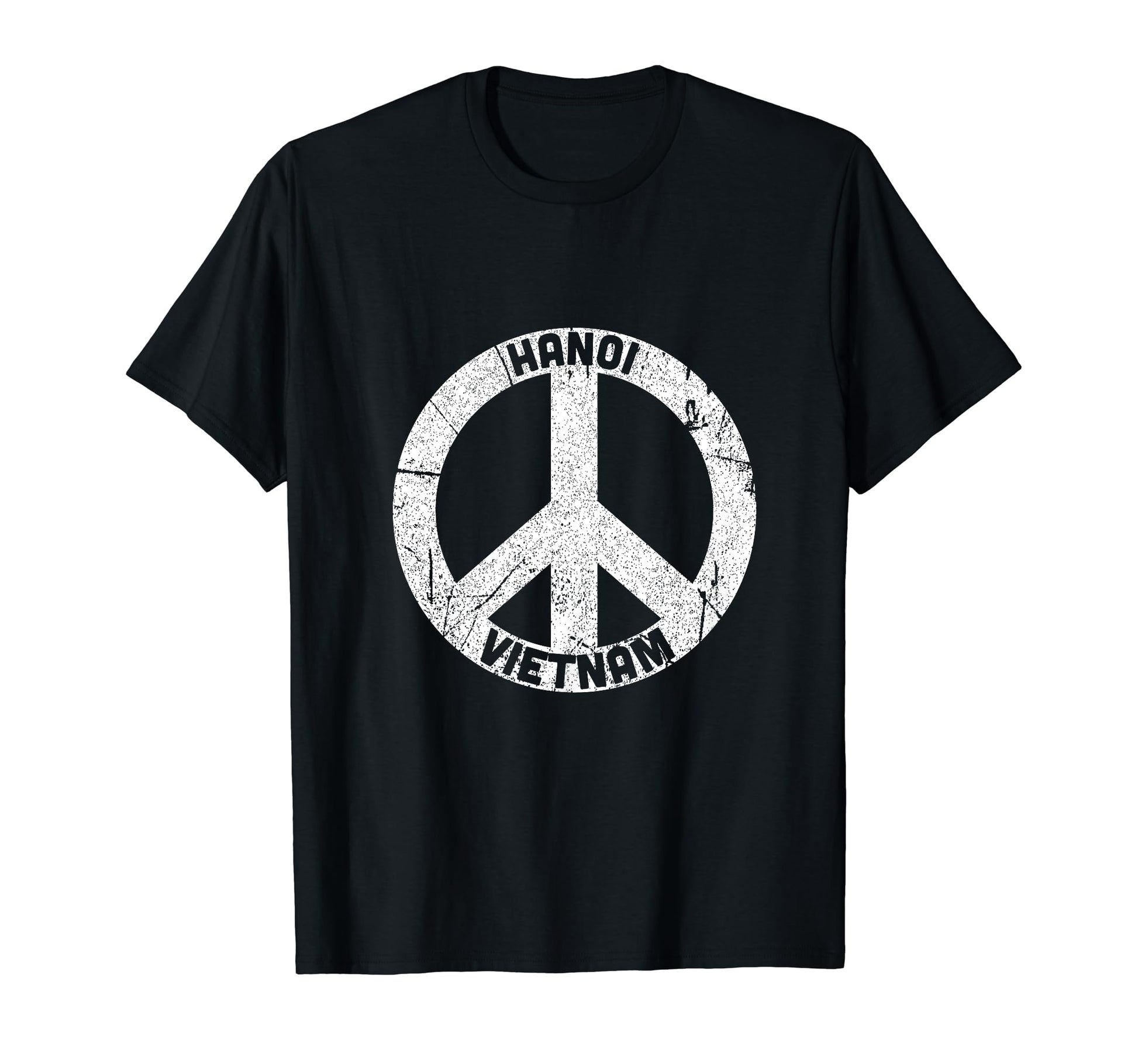 Love Peace From Hanoi Vietnam Home T-Shirt - Fun Novelty Design for Adults - T-Shirt, Sweatshirt, Hoodie