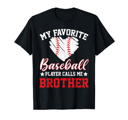 My Favorite Baseball Player Calls Me T-Shirt - Trendy Graphic Men Women - T-Shirt, Sweatshirt, Hoodie