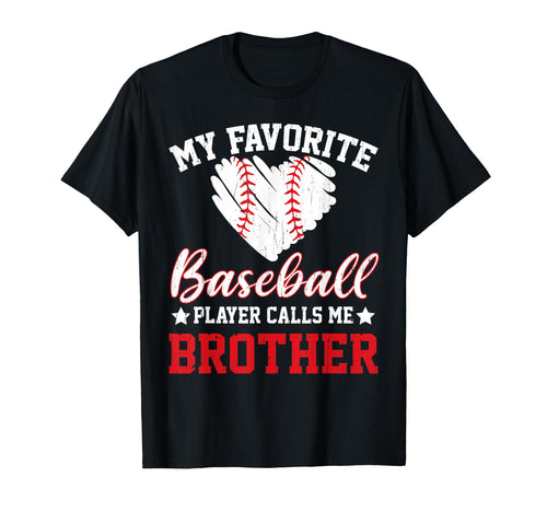 My Favorite Baseball Player Calls Me T-Shirt - Trendy Graphic Men Women - T-Shirt, Sweatshirt, Hoodie
