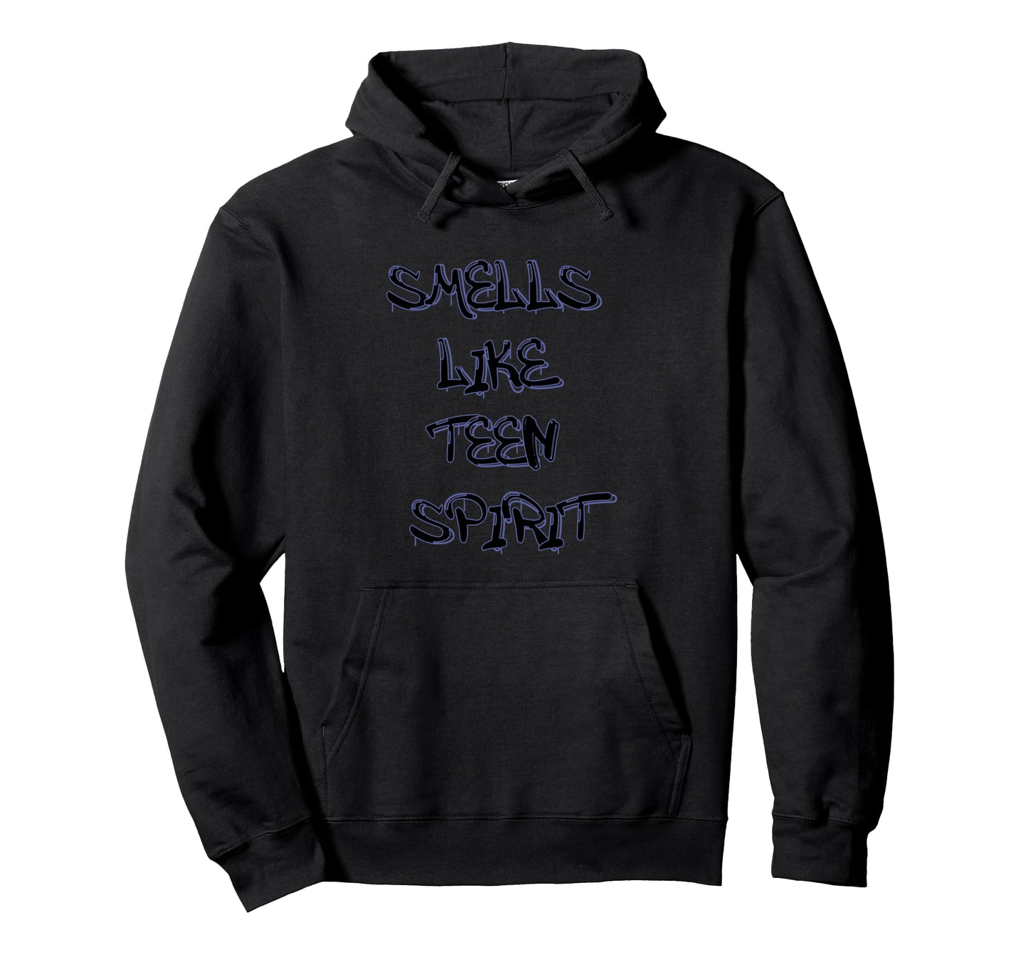 Smells Like Teen Spirit Iconic Grunge Hoodie - Graphic Print Men Women - T-Shirt, Sweatshirt, Hoodie