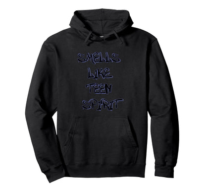 Smells Like Teen Spirit Iconic Grunge Hoodie - Graphic Print Men Women - T-Shirt, Sweatshirt, Hoodie