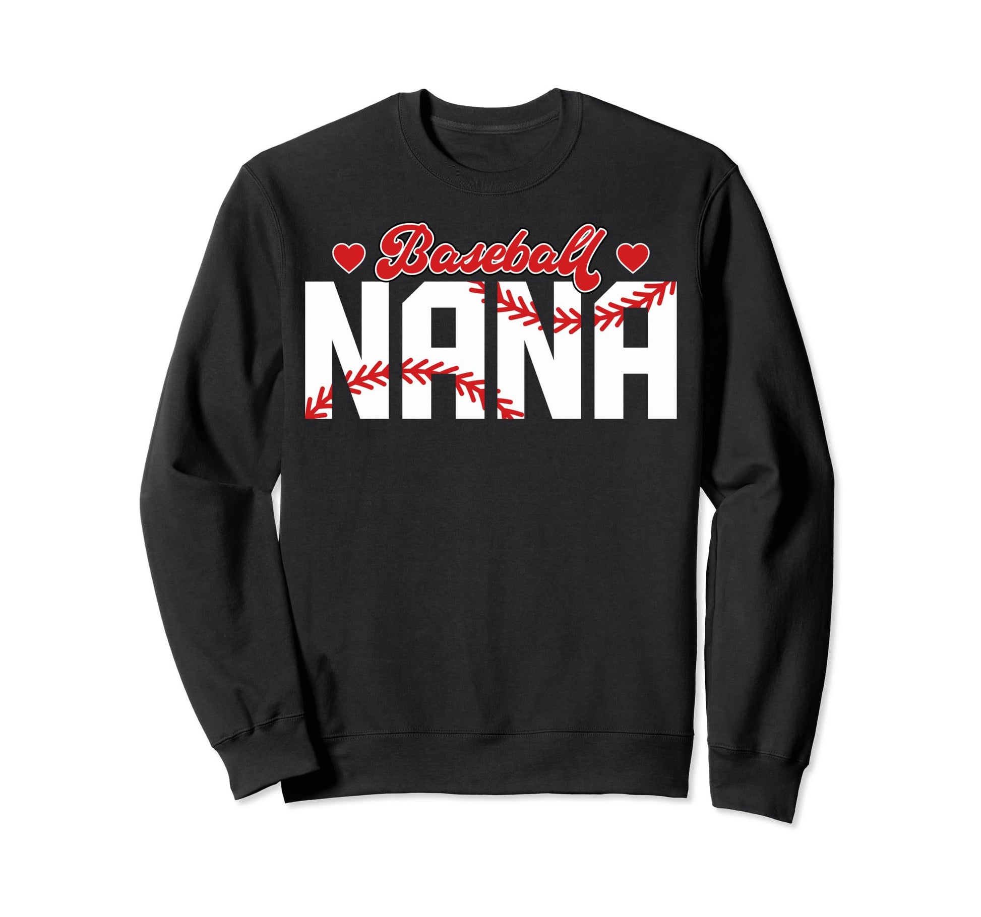 Grandma Grandson Baseball Nana Baseball Sweatshirt - Unique Graphic Unisex - T-Shirt, Sweatshirt, Hoodie