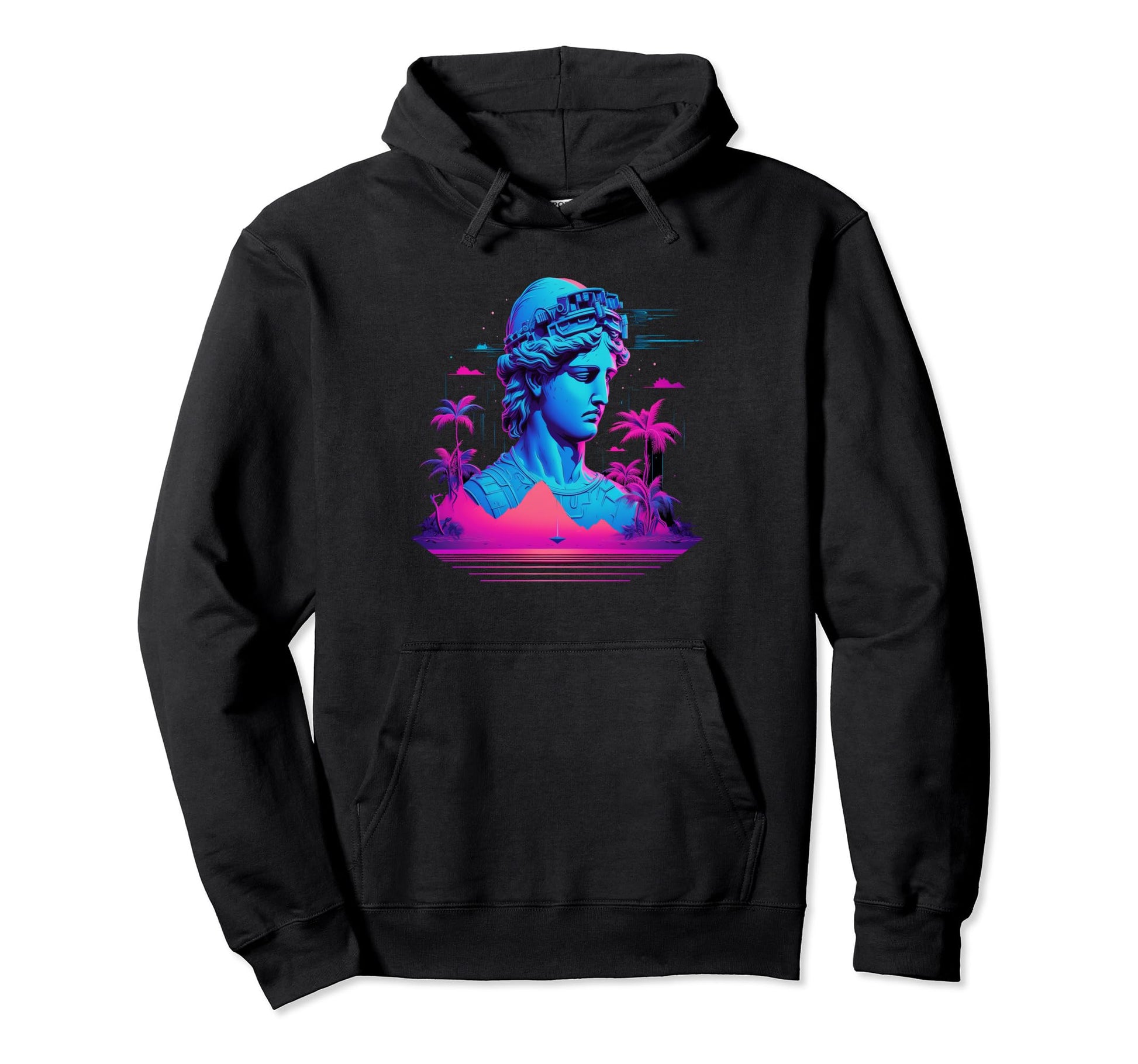 Vaporwave Aesthetic Futuristische Hoodie - Streetwear Style for Adults - T-Shirt, Sweatshirt, Hoodie