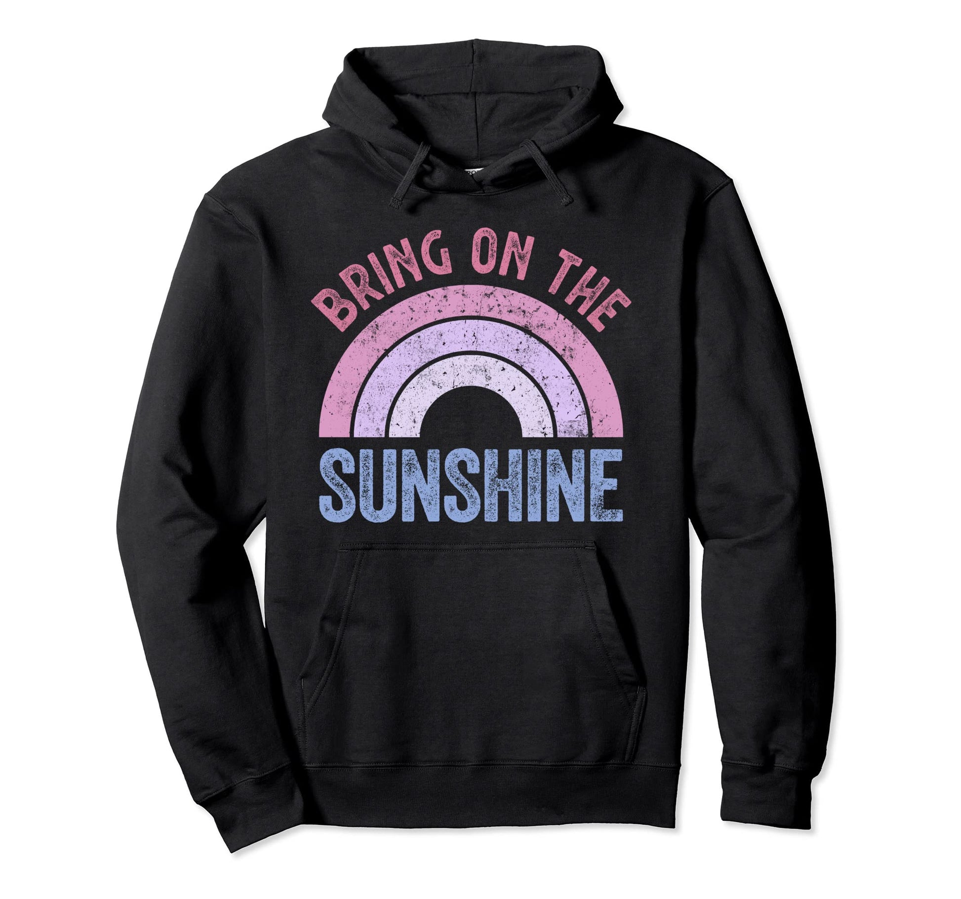 Bring Sunshine Rainbow Sunshine Hoodie - Minimalist Print Unisex - T-Shirt, Sweatshirt, Hoodie