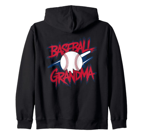 Proud Baseball Grandma Gifts Hoodie - Novelty Apparel for Adults - T-Shirt, Sweatshirt, Hoodie