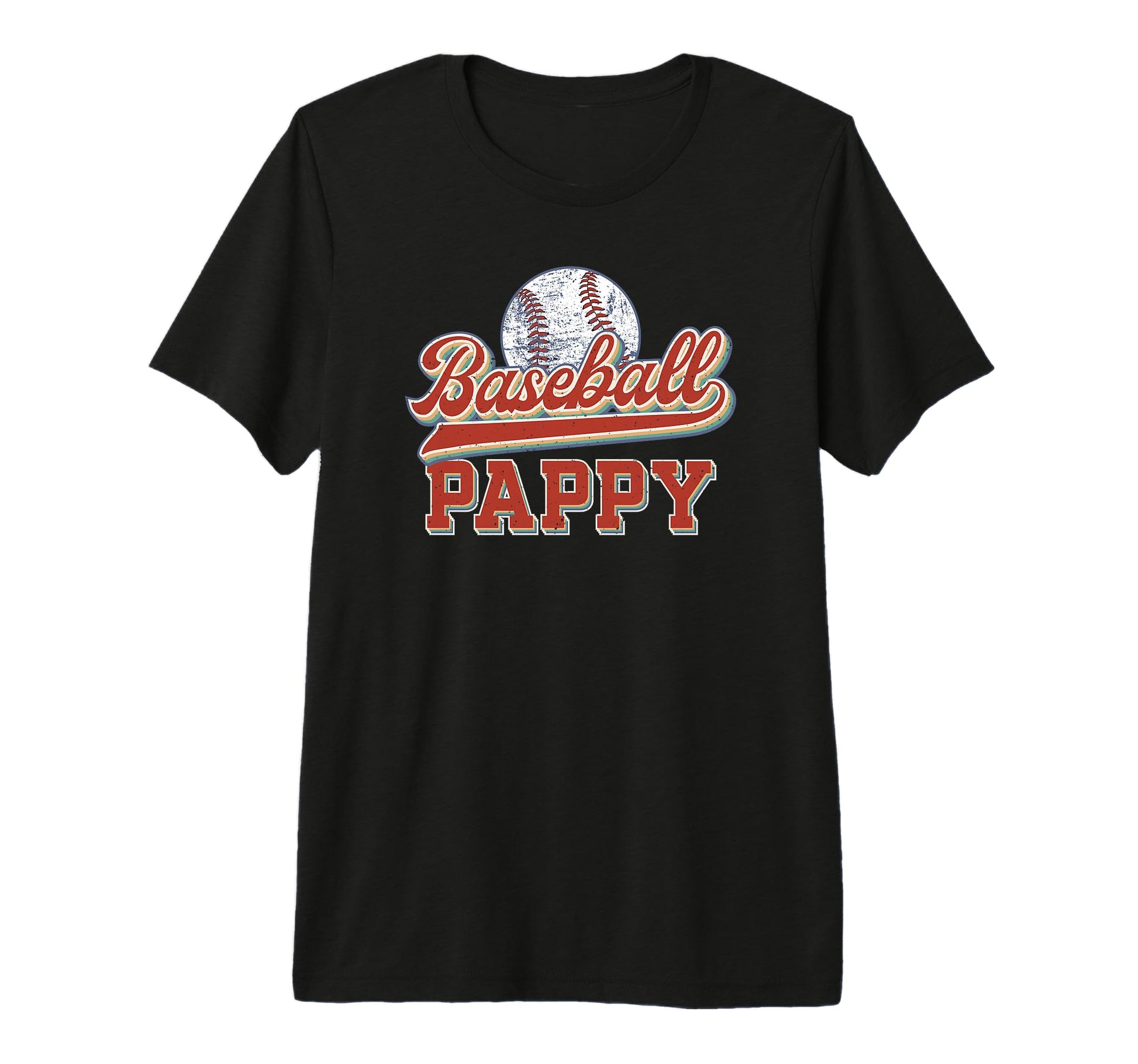 Mens Baseball Pappy Grandpa Best T-Shirt - Casual Everyday Wear Men Women - T-Shirt, Sweatshirt, Hoodie