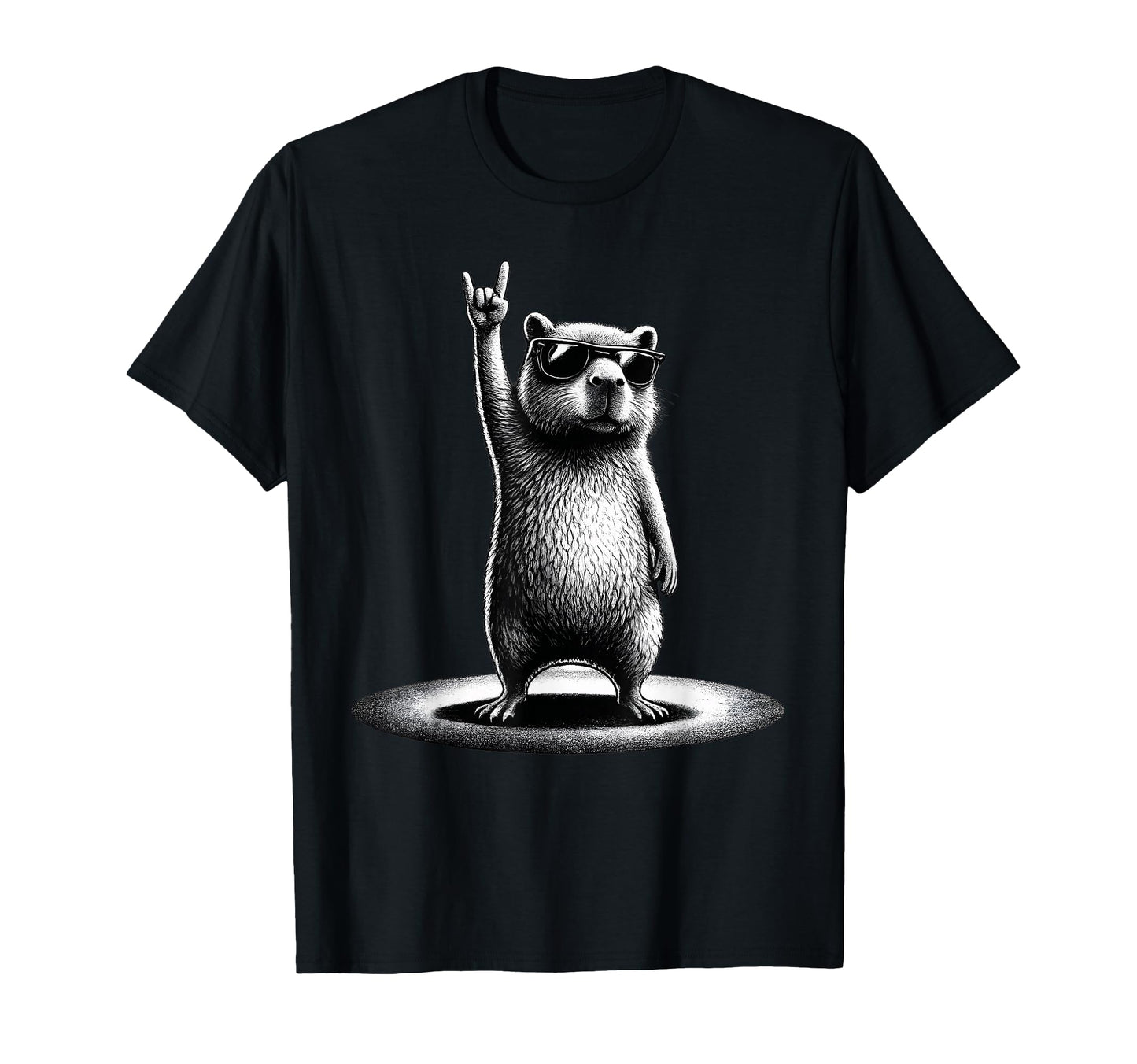 Capybara Rock Music Gifts Children T-Shirt - Casual Everyday Wear Men Women - T-Shirt, Sweatshirt, Hoodie