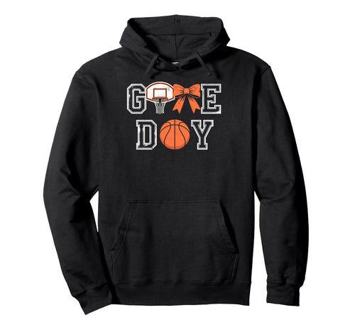Game Day Vibes Basketball Player Fan Mom Hoodie - Aesthetic Graphic Unisex - T-Shirt, Sweatshirt, Hoodie