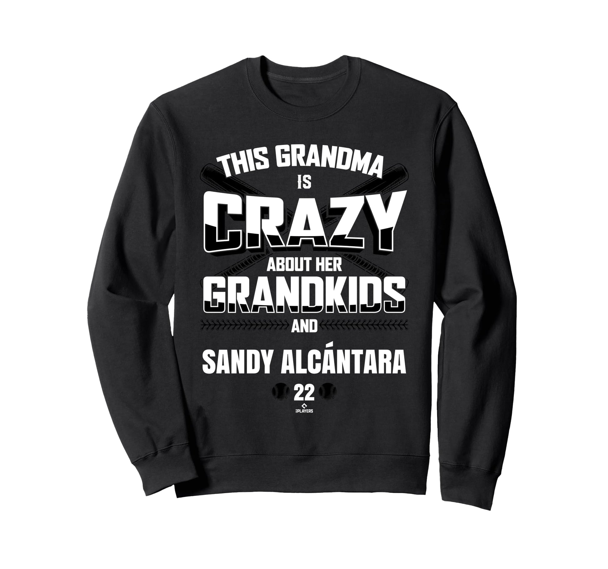 Grandma Crazy Sandy Alc Ntara Sweatshirt - Minimalist Print Men Women - T-Shirt, Sweatshirt, Hoodie