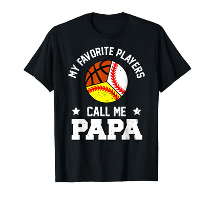 My Favorites Baseball Softball T-Shirt - Custom Art Print for Adults - T-Shirt, Sweatshirt, Hoodie