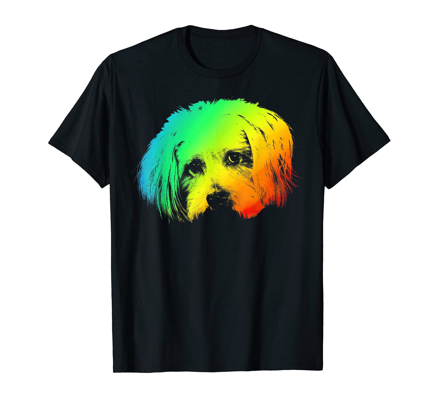 Lhasapoo Colorful Rainbow T-Shirt - Trendy Graphic Men Women - T-Shirt, Sweatshirt, Hoodie
