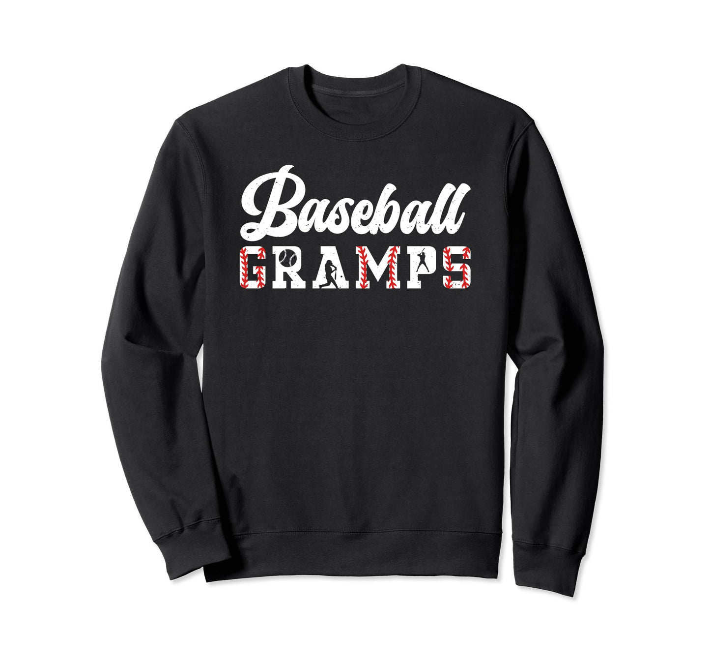 Baseball Gramps Grandpa Gramps Sweatshirt - Minimalist Print for Adults - T-Shirt, Sweatshirt, Hoodie