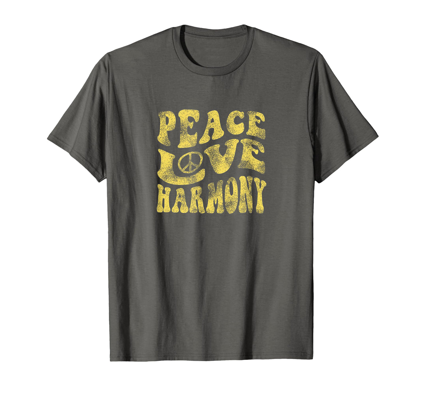 Peace Love Harmony Groovy Hippie T-Shirt - Fun Novelty Design Men Women - T-Shirt, Sweatshirt, Hoodie