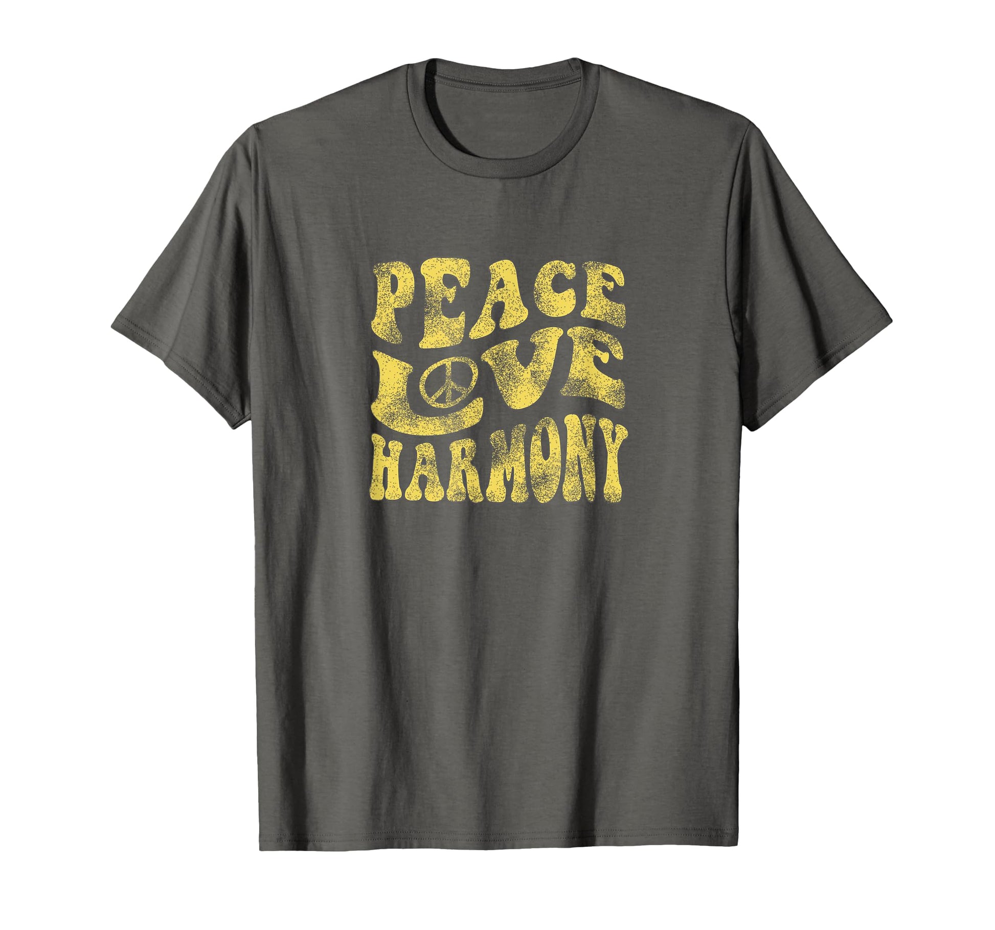 Peace Love Harmony Groovy Hippie T-Shirt - Fun Novelty Design Men Women - T-Shirt, Sweatshirt, Hoodie