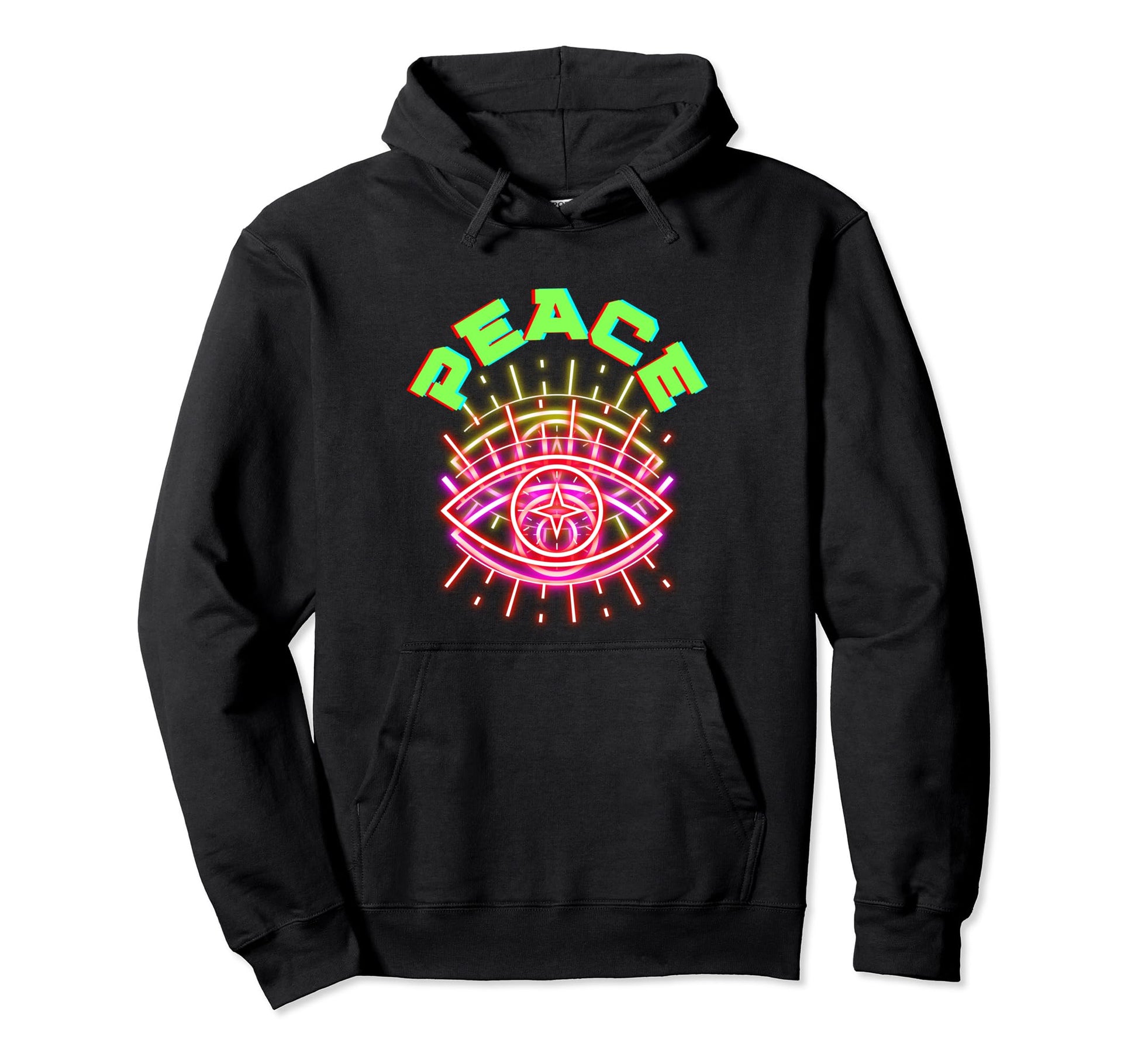 Anime Peace And Love Hoodie - Casual Everyday Wear Men Women - T-Shirt, Sweatshirt, Hoodie