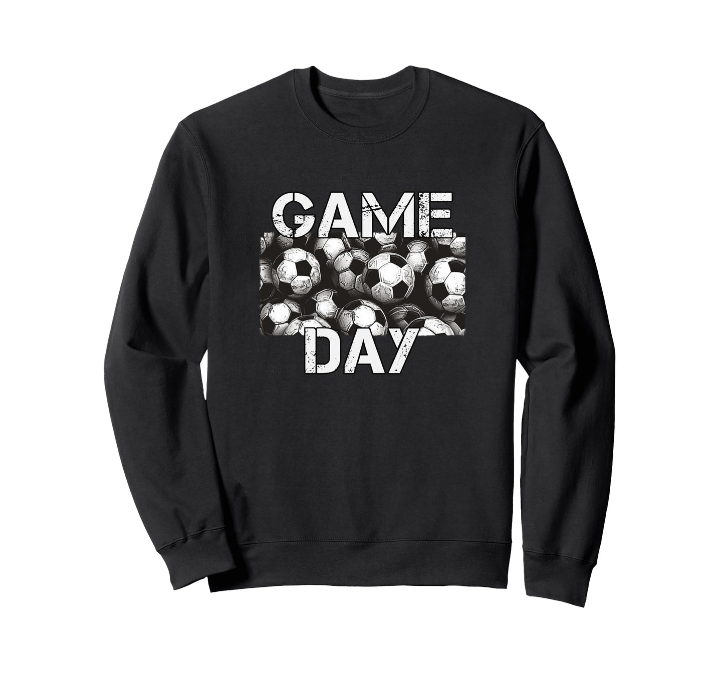 Game Day Soccer Player Sports Sweatshirt - Aesthetic Graphic Men Women - T-Shirt, Sweatshirt, Hoodie