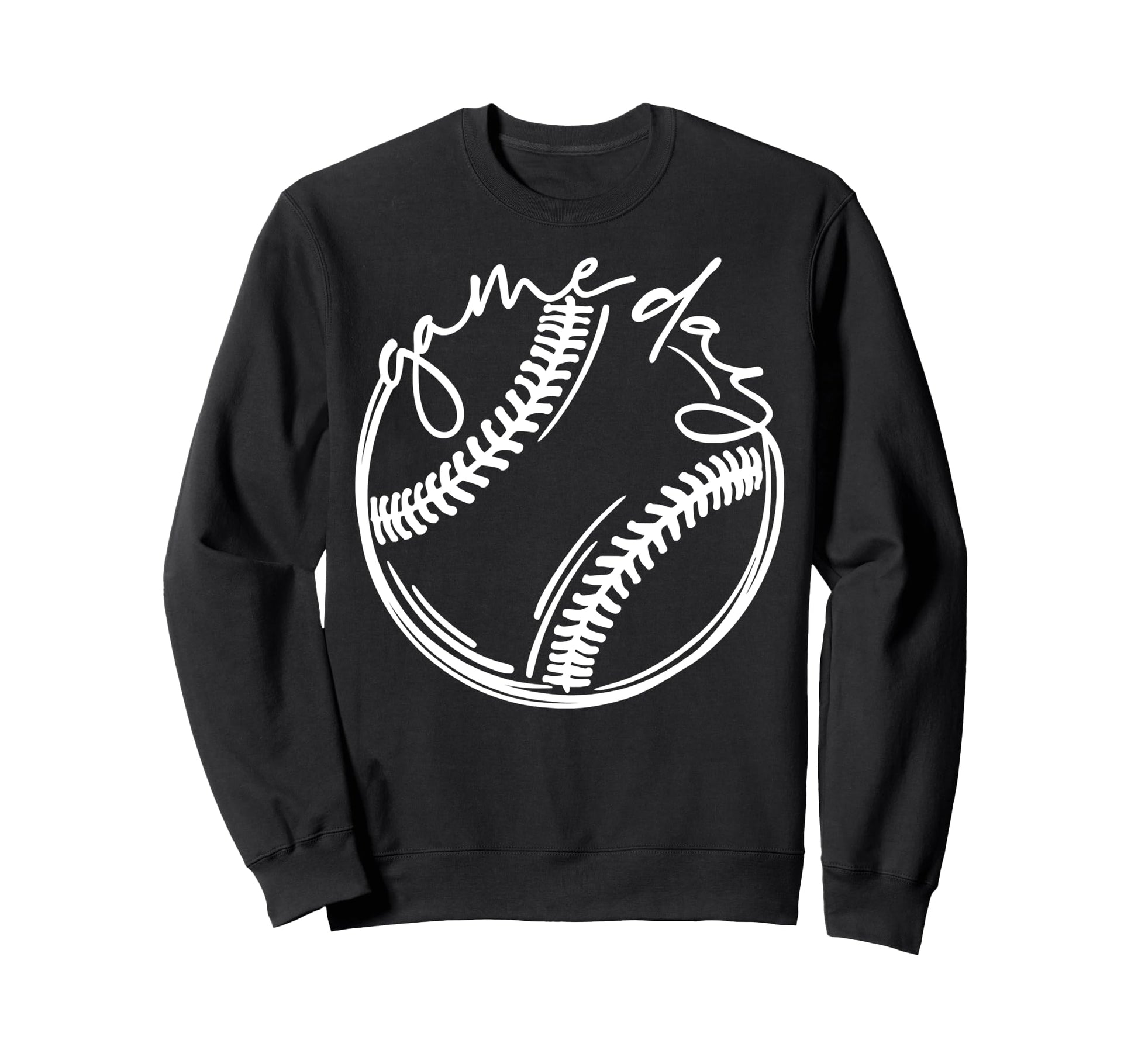 Game Day Baseball Baseball Life Sweatshirt - Aesthetic Graphic for Adults - T-Shirt, Sweatshirt, Hoodie