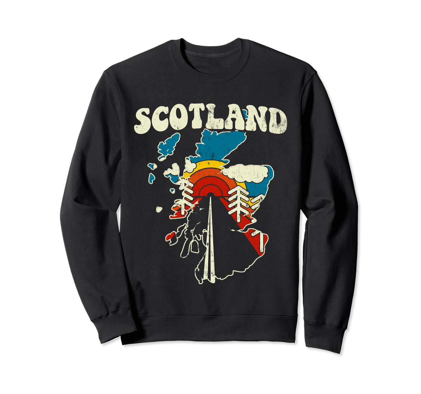 Scotland Scottish Country Sweatshirt - Casual Everyday Wear Men Women - T-Shirt, Sweatshirt, Hoodie