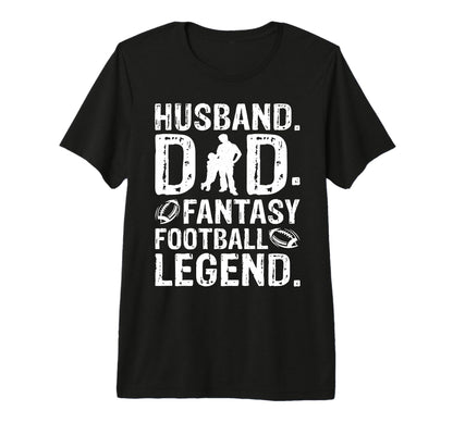 Mens Husband Dad Legend Fantasy T-Shirt - Novelty Apparel for Adults - T-Shirt, Sweatshirt, Hoodie