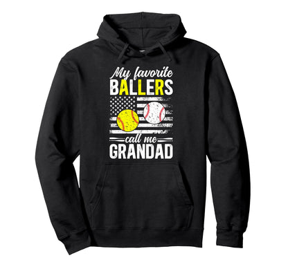 Favorite Ballers Call Me Baseball Hoodie - Custom Art Print Men Women - T-Shirt, Sweatshirt, Hoodie