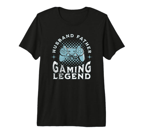 Mens Husband Father Gaming Legend T-Shirt - Fun Novelty Design Unisex - T-Shirt, Sweatshirt, Hoodie