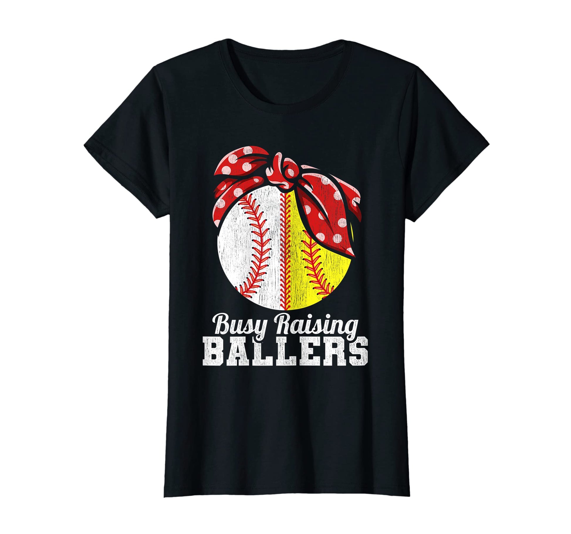 Womens Baseball Mother Softball Busy T-Shirt - Novelty Apparel Men Women - T-Shirt, Sweatshirt, Hoodie