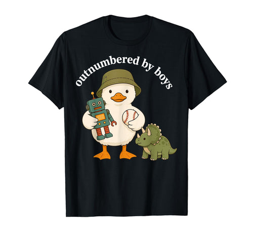 Outnumbered Funny Mom Mama Mom Life T-Shirt - Novelty Apparel Men Women - T-Shirt, Sweatshirt, Hoodie