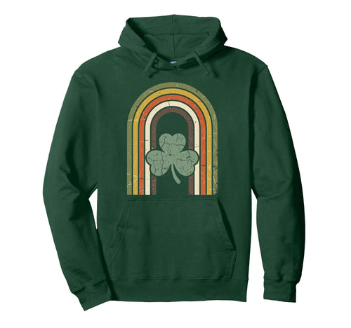Irish Pride Shamrock St Patricks Day Clover Hoodie - Trendy Graphic Unisex - T-Shirt, Sweatshirt, Hoodie