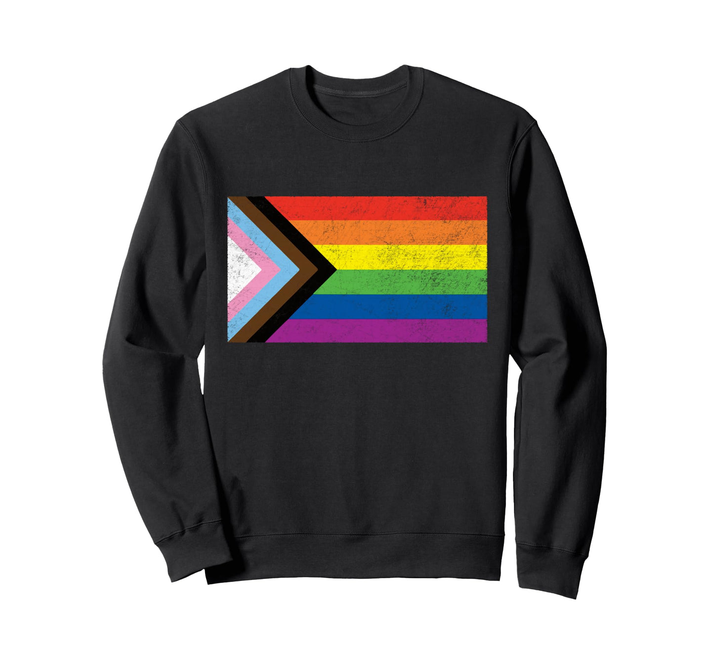 New Rainbow Gay Pride Flag Pride Sweatshirt - Aesthetic Graphic Unisex - T-Shirt, Sweatshirt, Hoodie
