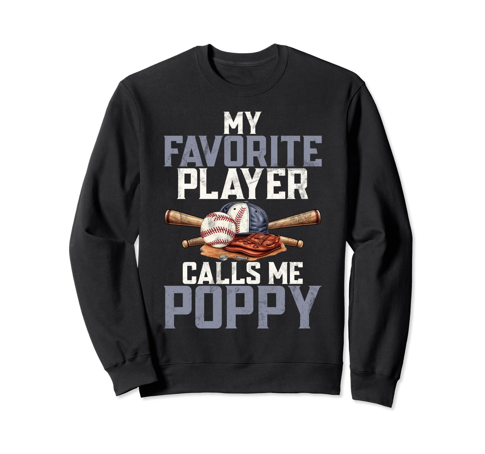 My Favorite Baseball Player Calls Me Sweatshirt - Trendy Graphic Unisex - T-Shirt, Sweatshirt, Hoodie
