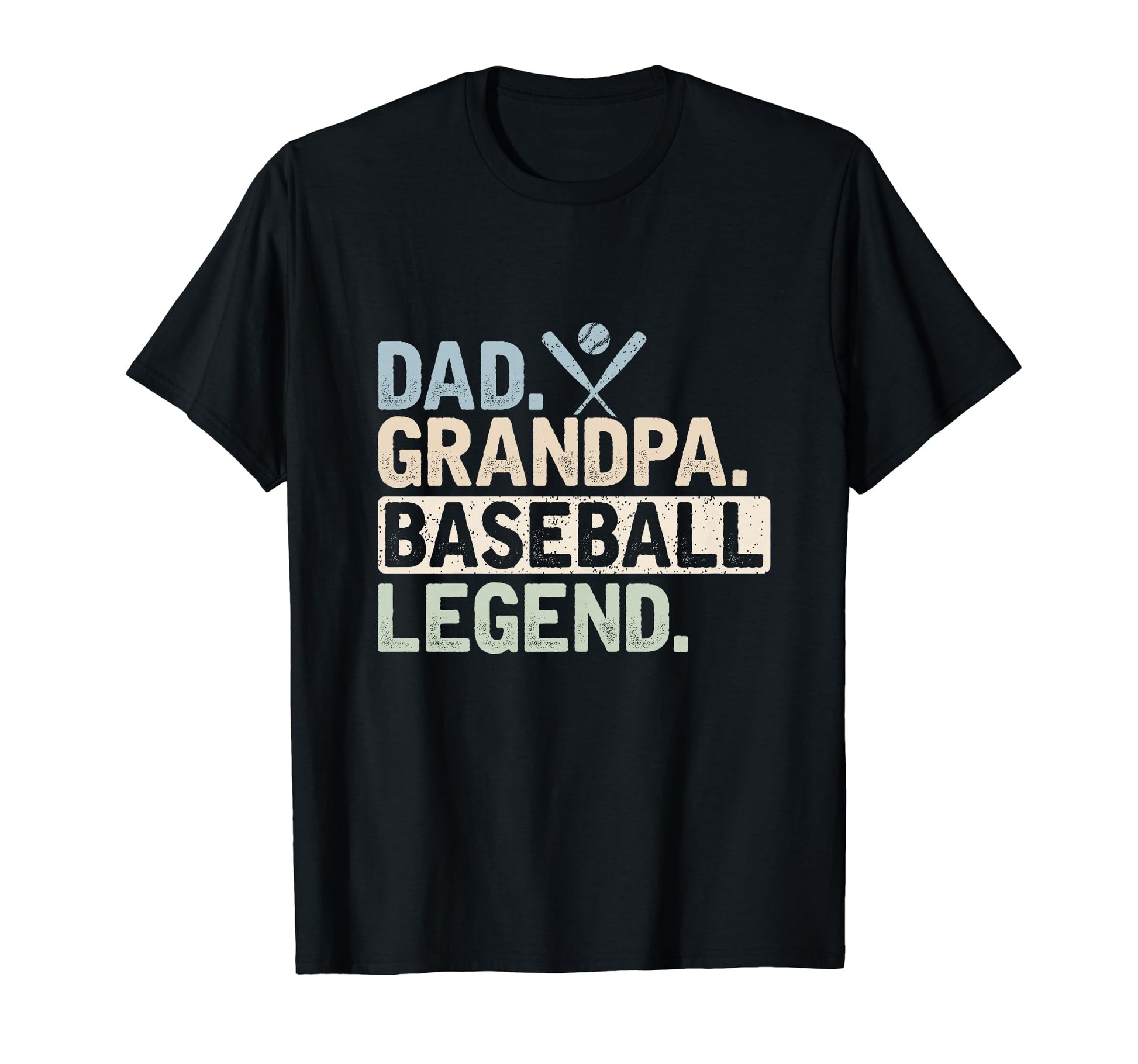 Dad Grandpa Baseball Legend Player T-Shirt - Aesthetic Graphic Unisex - T-Shirt, Sweatshirt, Hoodie