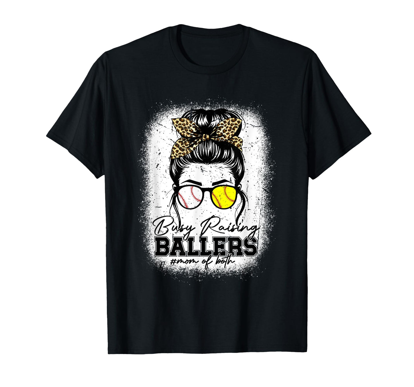 Busy Raising Ballers Baseball Softball T-Shirt - Minimalist Print Unisex - T-Shirt, Sweatshirt, Hoodie