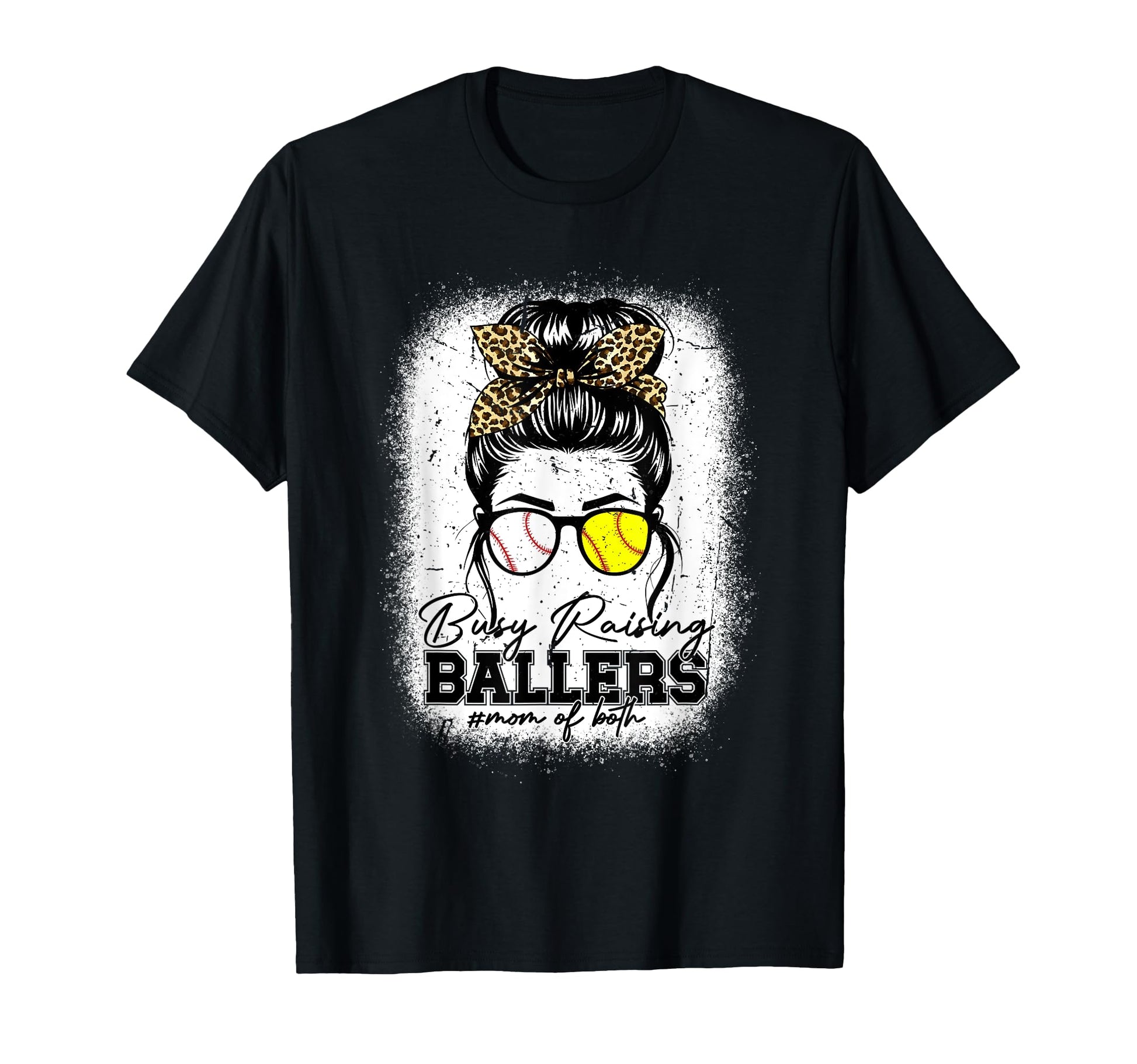 Busy Raising Ballers Baseball Softball T-Shirt - Minimalist Print Unisex - T-Shirt, Sweatshirt, Hoodie