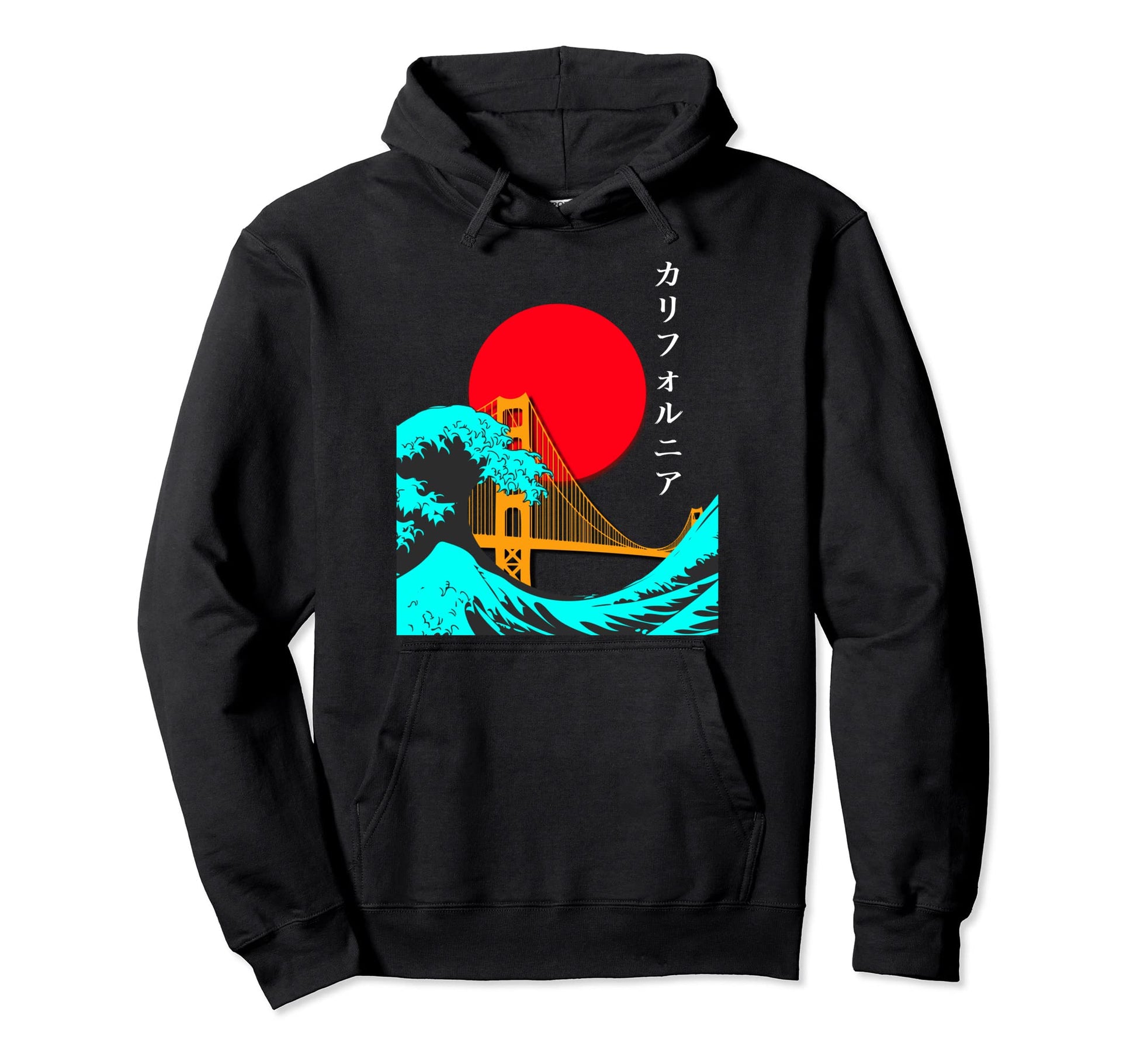 Vaporwave Aesthetic Japanese Writing Tea Hoodie - Trendy Graphic Men Women - T-Shirt, Sweatshirt, Hoodie