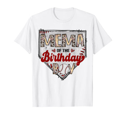 Mema Birthday Baseball Lover Birthday T-Shirt - Aesthetic Graphic Unisex - T-Shirt, Sweatshirt, Hoodie
