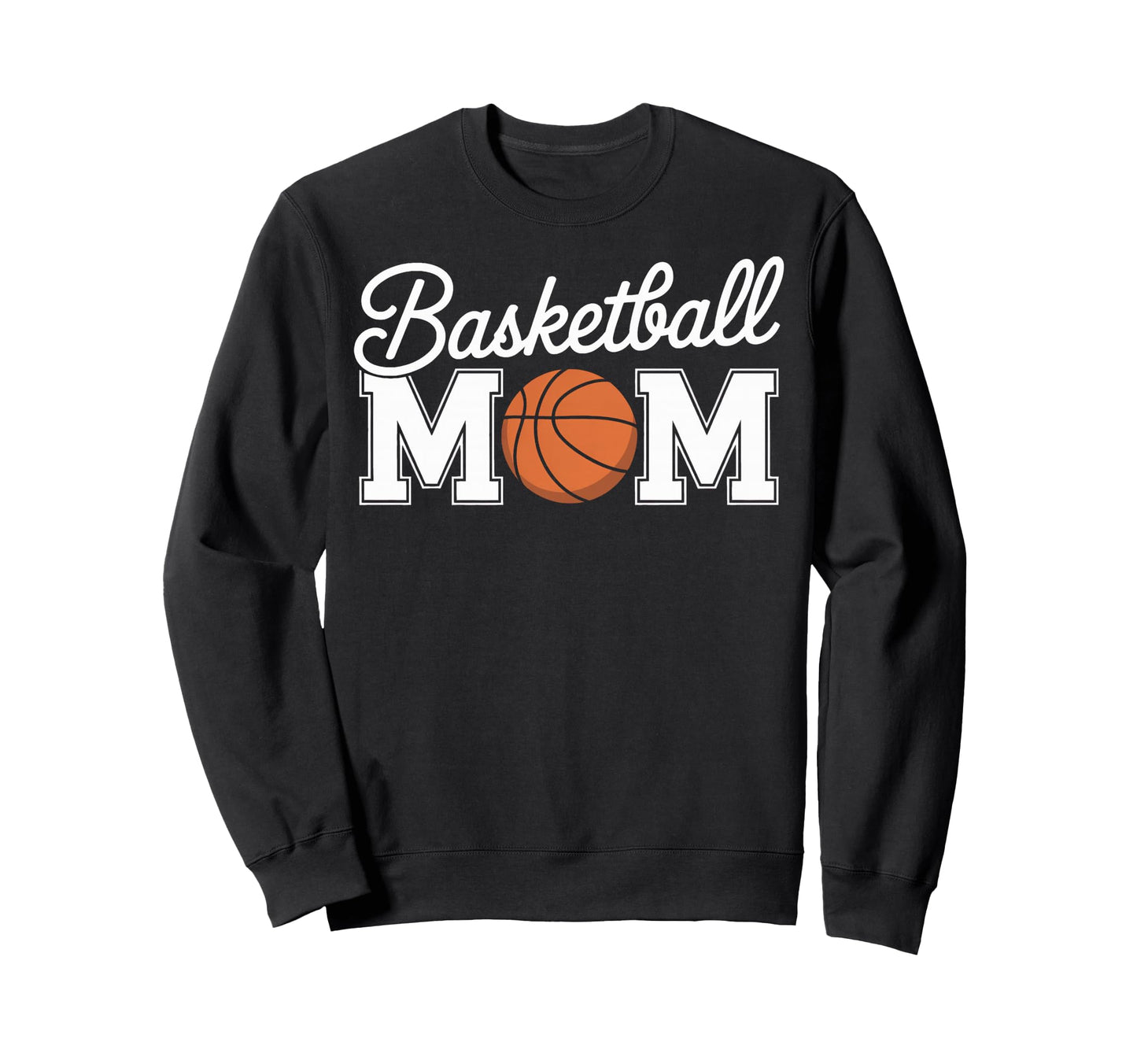 Basketball Mom Game Day Sideline Sweatshirt - Minimalist Print Unisex - T-Shirt, Sweatshirt, Hoodie